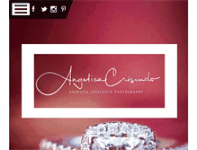 Tablet Screenshot of angelicacriscuolophotography.com